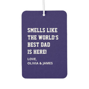 Funny Fathers day gag grandpa gift for dad Air Freshener
