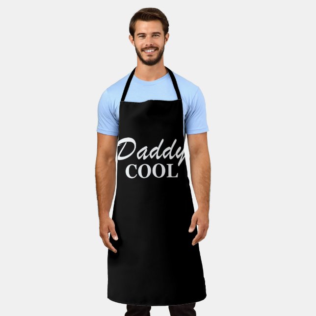 Funny fathers day gift apron (Worn)