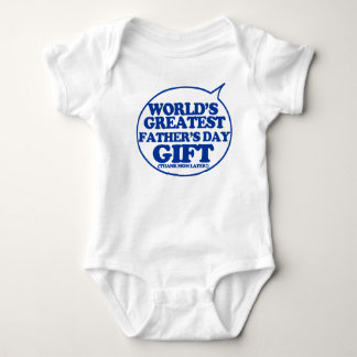Funny Father's Day Gift for baby to wear Bodysuit