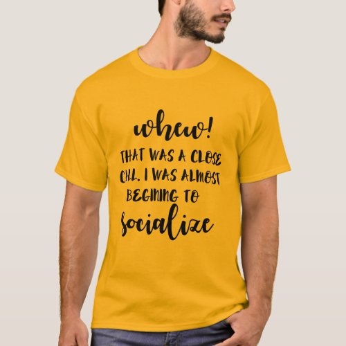 Funny Fathers Day Gift for Dad Social Distancing T_Shirt