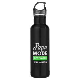 Funny Fathers day gift for new dad to be Stainless Steel Water Bottle