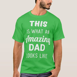Funny Fathers Day Gift from Son Daughter Kids Wif T-Shirt