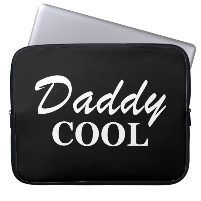 Funny fathers day gift laptop sleeve (Front)