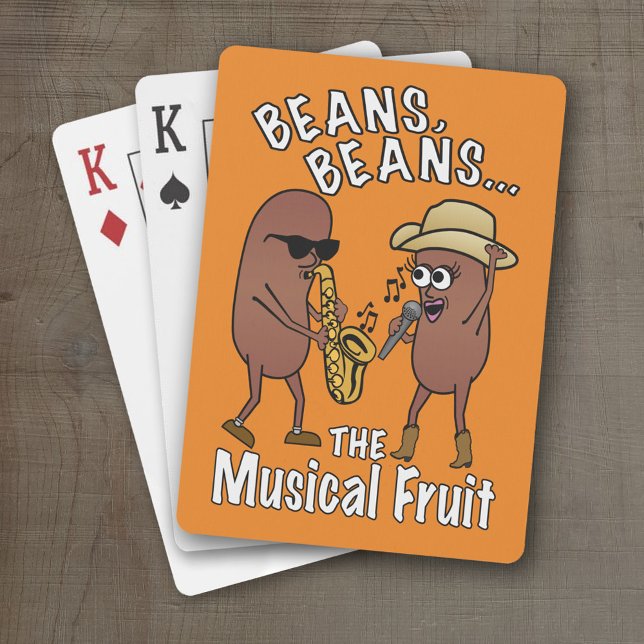Funny Father's Day Grandpa Dad Fart Joke Poker Cards (Personalized Playing Cards - Sporty Design)