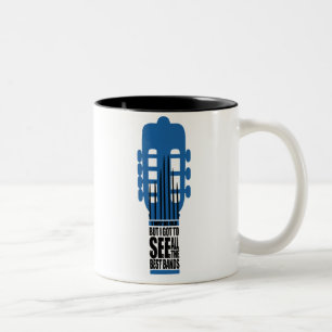 Funny Fathers Day  Guitar Mug