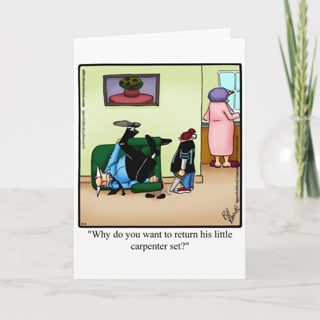 Funny Father's Day Humor Card (Front)