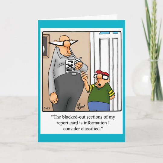 Funny Father's Day Humor Greeting Card