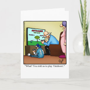 Funny Father's Day Humor Greeting Card