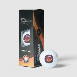 Funny Fathers day joke dad pun birthday gift Golf Balls