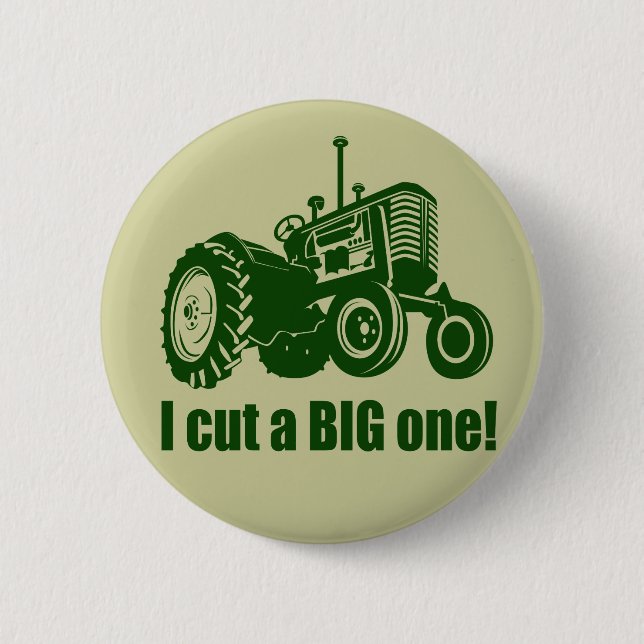 Funny Fathers Day Pinback Button (Front)