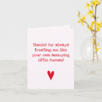 Funny Father'S Day Quote For Bonus Dad Card | Zazzle