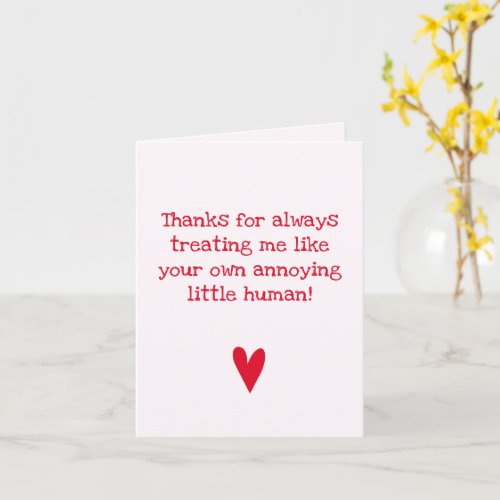 Funny Fathers Day Quote for Bonus Dad Card