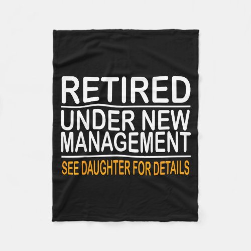 Funny Father's Day Retired Under New Management Se