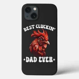 Funny Father's Day Tee For Chicken Farmer iPhone 13 Case