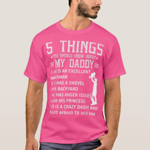 Funny Father's Day Things About Daddy Cool Fathers T-Shirt