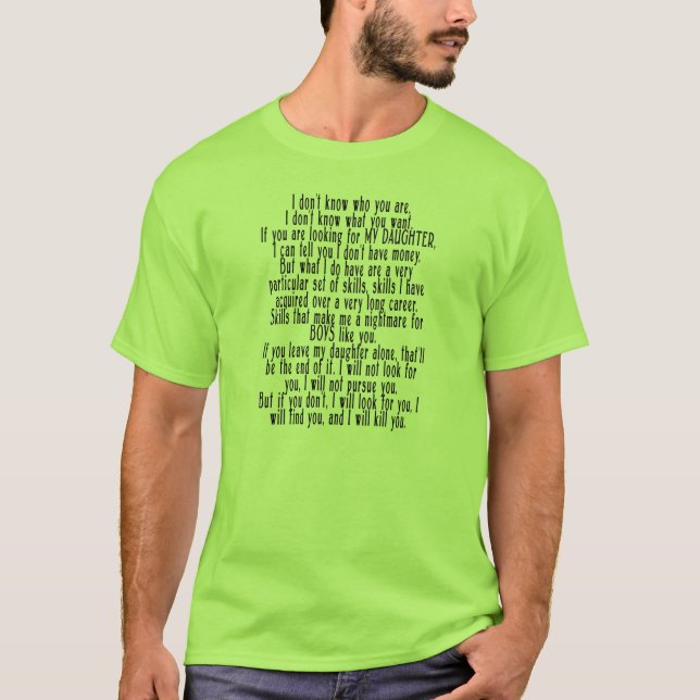 Funny Fathers Day Tshirt (Front)