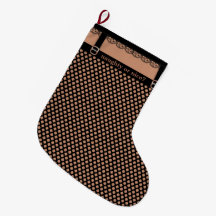 Fishnet Christmas Stockings | Zazzle