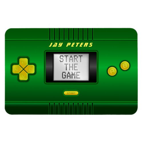 Funny faux game console retro  magnet