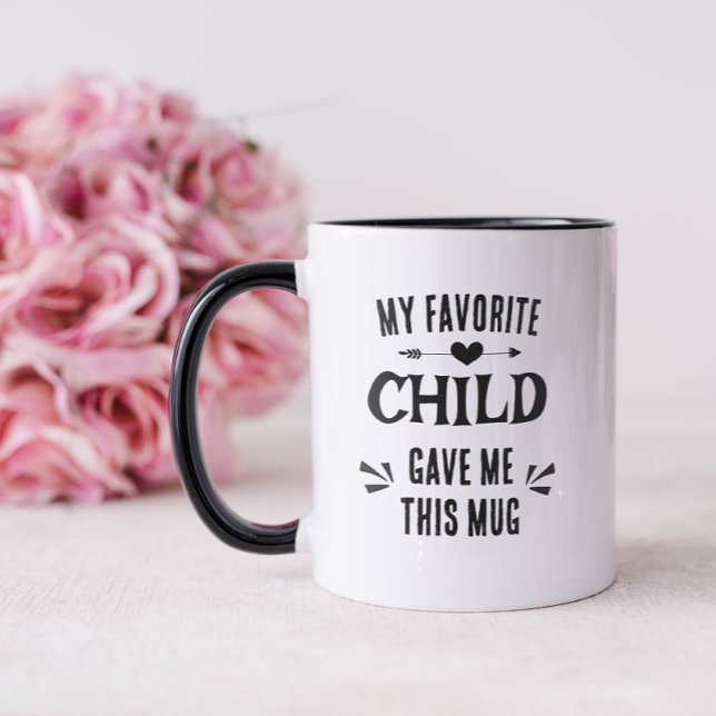 Funny Favorite Child Mug (Creator Uploaded)