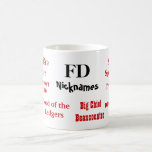 Funny FD Nicknames! Joke Finance Director Mug