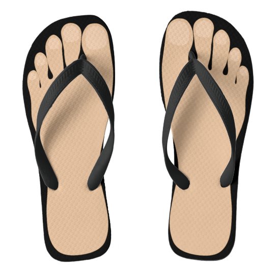 Funny Feet Flip Flops | Zazzle.com