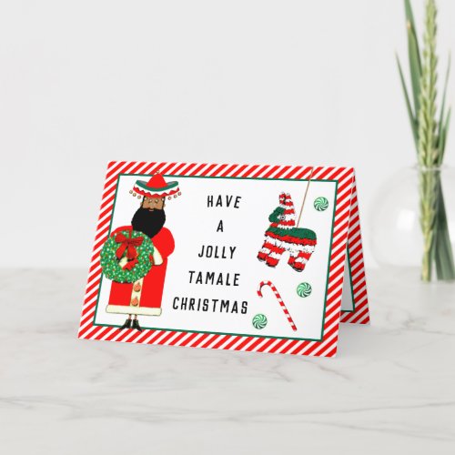 Funny Feliz Navidad Christmas Holiday Card