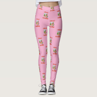 Funny Feliz Navidad Cute Christmas Chili Leggings