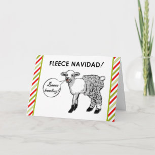 Funny Feliz Navidad Holiday Card