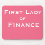 Funny Female CFO Accountant Boss Joke Name Mouse Pad
