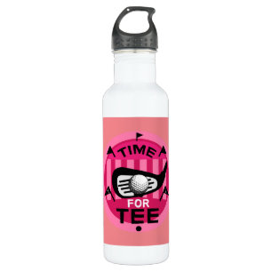 Funny Female Golfers Pros Golfing Fanatics Stainless Steel Water Bottle