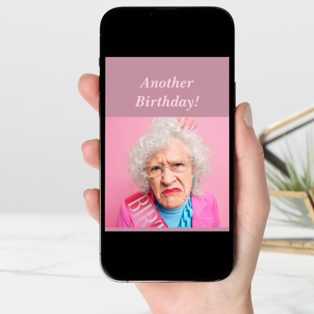 Funny Feminine Birthday Age Humor All Nighters Card (Front Digital)