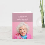 Funny Feminine Birthday Age Humor All Nighters Card