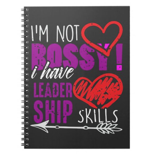 Funny Feminist Girl Leader Boss Female Notebook