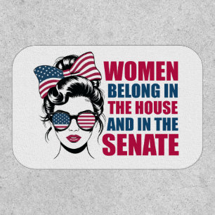 Funny Feminist Quote Political American Woman Patch