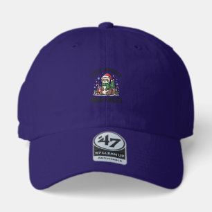 Funny Ferret Christmas Stay Noodly And Nice 47 Brand Hat