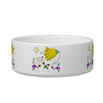 Funny Ferret Face Bowl by Visages at Zazzle