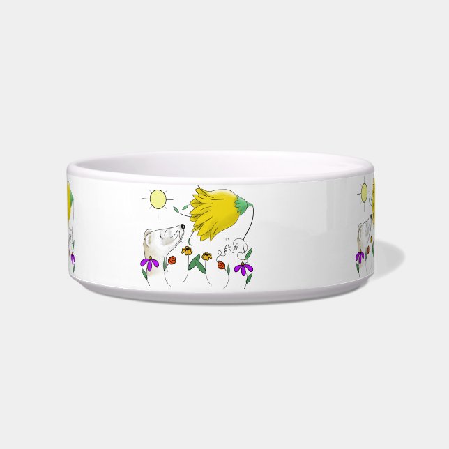 Funny Ferret Face Bowl (Front)