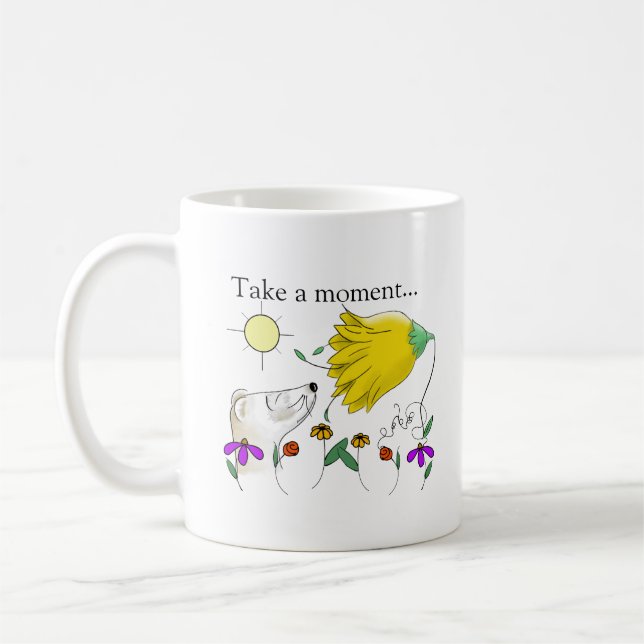 Funny Ferret Pictures Coffee Mug (Left)