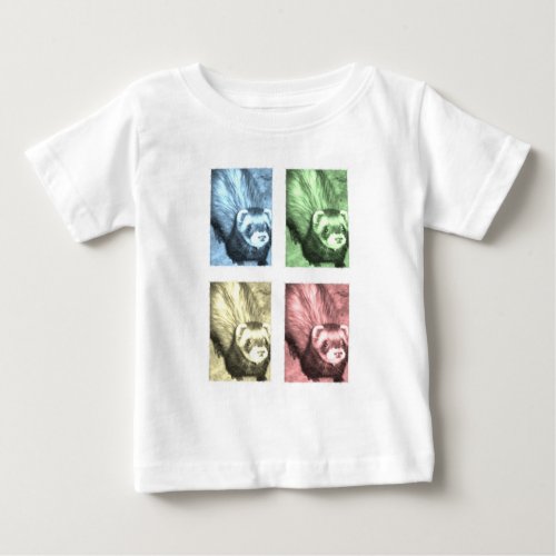 Funny Ferrets Baby T_Shirt