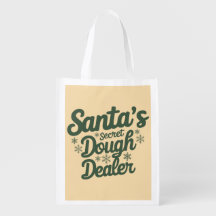 Funny Festive Grocery Bag