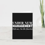Funny Fiancee Under New Management Matching Fiance Card