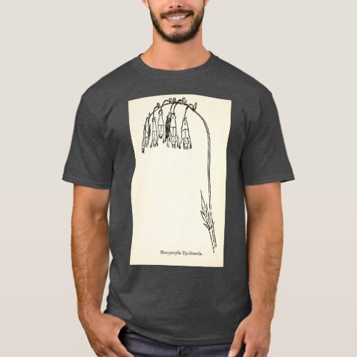 Funny Fictional People Upside Down Plant Lover Non T_Shirt