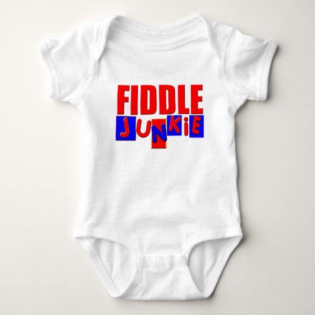 Funny Fiddle Baby Bodysuit (Front)