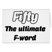 Funny Fifty 50th (Front Horizontal)