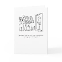 Funny Figgy Pudding Carolers Holiday