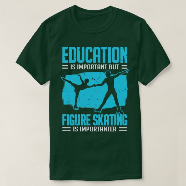 Funny Figure Skating Ice Dancing Dancer Gift  T-Shirt (Design Front)