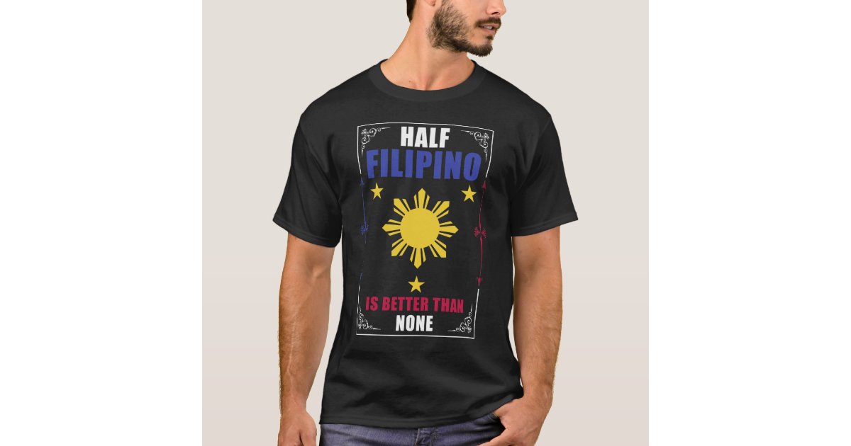 Funny Filipino American Philippines Pinoy Pinay T-Shirt