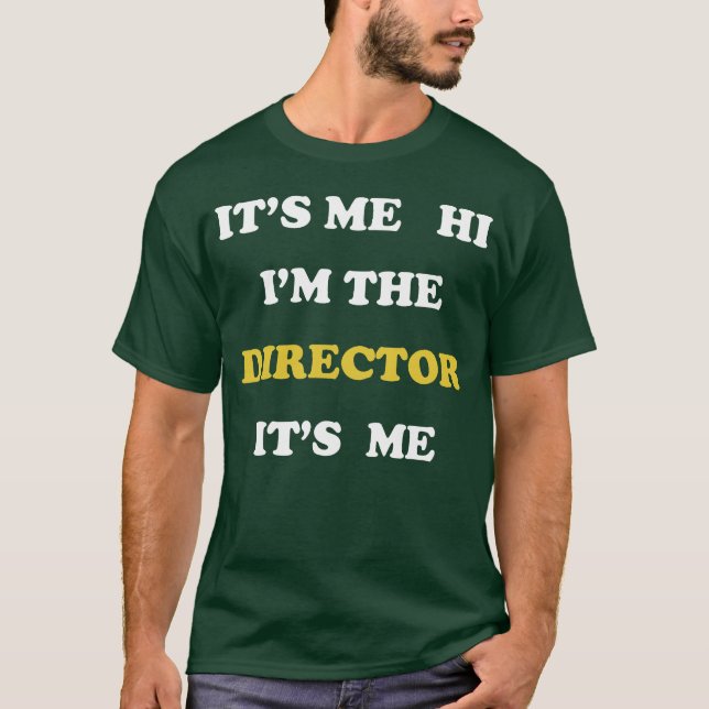 Funny Film Director Movie Maker Cinematic Geek gif T-Shirt (Front)
