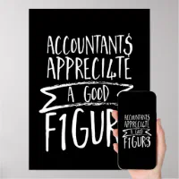 Accounting Swear Words PRINTABLE Accountant Poster Print 