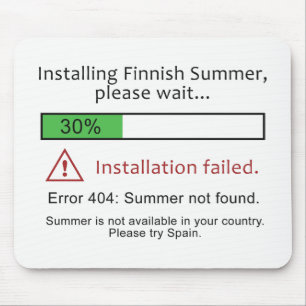 Funny Finnish Summer mousepad